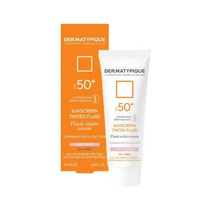ضد آفتاب فاقدچربی SPF50 رز بژ درماتیپیک