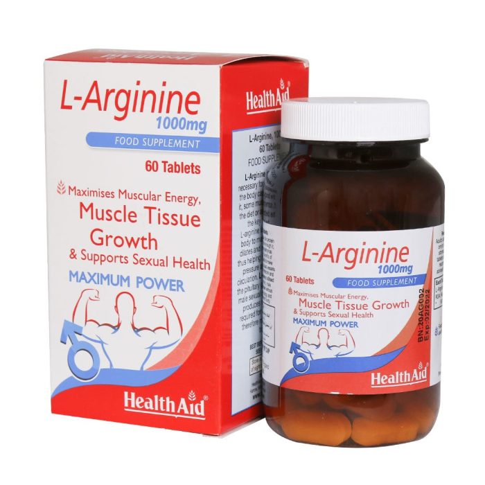 L Arginine 1000 mg Health Aid