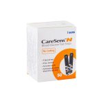 Blood glucose test strip caresens n