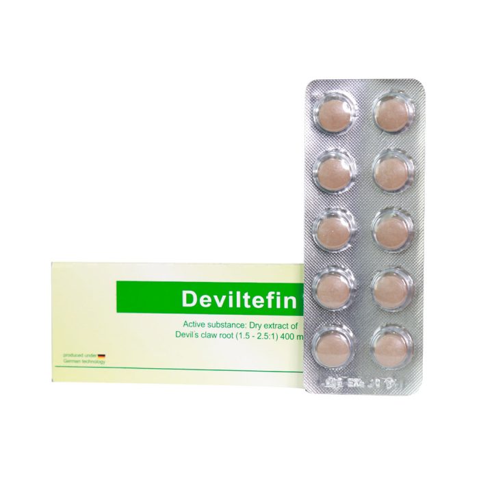 Irenicco Deviltefin 400 Mg 20 Coated Tablets