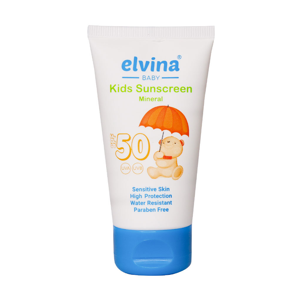 کرم ضد آفتاب کودک SPF50 مینرال