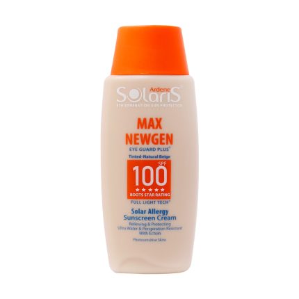 SPF 100 sunscreen suitable for skin sensitive to sunlight, natural beige Arden Solaris
