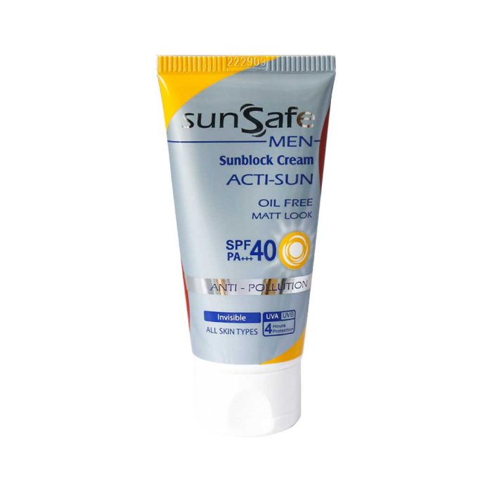 Sunsafe-Acti-Sun-spf40-Oil-free-For-Men-50-g