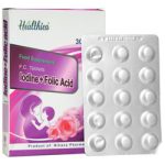قرص ید فولیک اسید Iodine + Folic Acid هلثیکا 30 عددی
