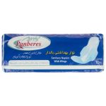 نوار بهداشتی بالدار معمولی بزرگ پنبه ریز 10 عددی