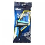تیغ اصلاح چند بار مصرف 2 لبه مدل Rubber Grip