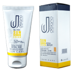 کرم ضد آفتاب پوست نرمال تا خشک 50 spf (بژ روشن) دلانو