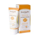 فلوئید ضد آفتاب فیزیکال SPF 50 سان سیف پوست حساس