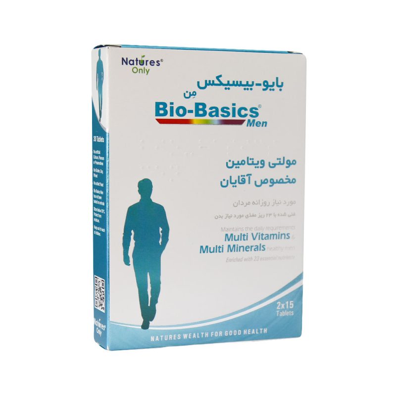مولتی ویتامین بایوبیسیکس آقایان نیچرز اونلی 30 عدد