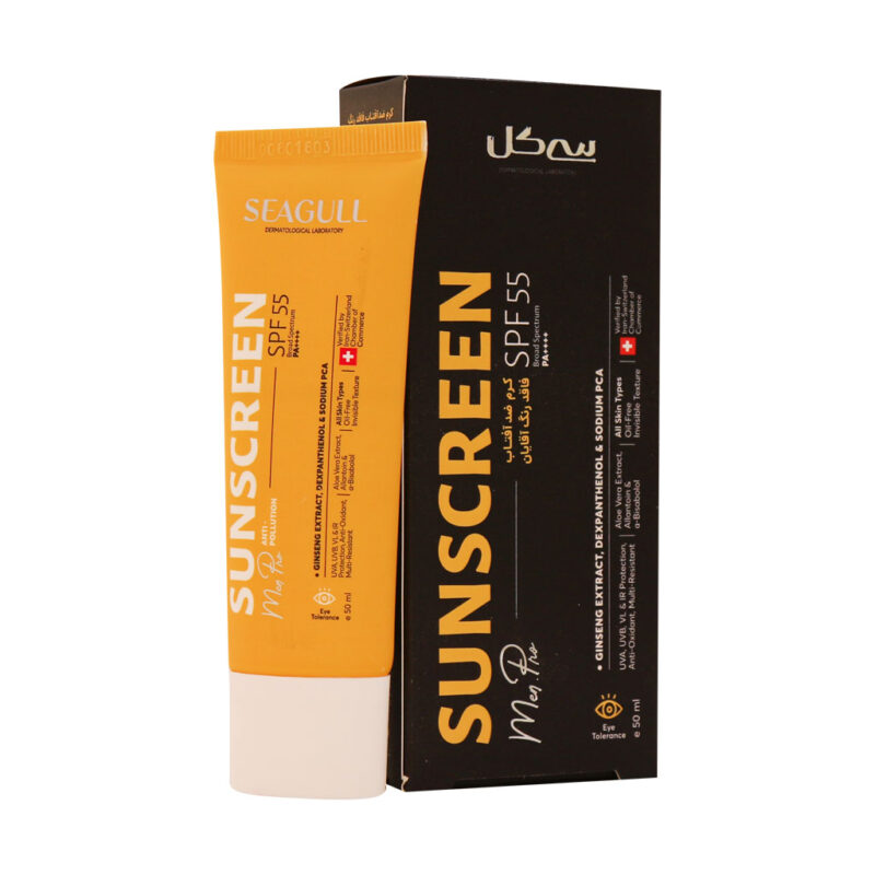 کرم ضد آفتاب SPF55 آقایان سی گل 50 میل