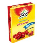 کامور آبنبات بدون قند توت فرنگی