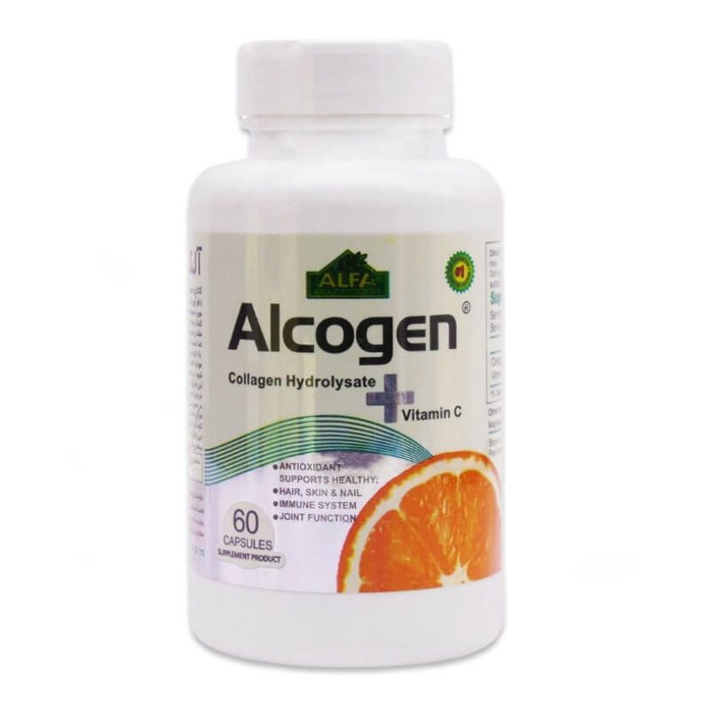 کپسول آلکوژن ویتامین C آلفا ویتامینز 60 عدد