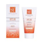 کرم ضد آفتاب SPF60 مای مناسب پوست های معمولی و خشک بی رنگ