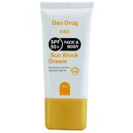 کرم ضد آفتاب SPF 50 بی رنگ دئودراگ حجم 45mL
