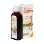شربت مولتی ویتامین زینک Multi + Zinc فیشر کیندر 200ml