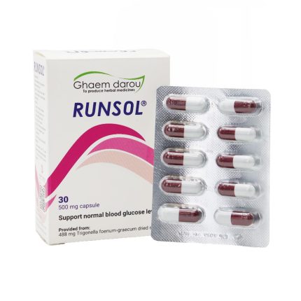 کپسول رونسول RUNSUL قائم دارو 30 عددی