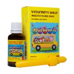 قطره مولتی ویتامین ویتافینیتی گلد VITAFINITY GOLD شهاب درمان 30ml