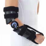 آرنج بند بریس دار مچ تا بازو دکتر مد کره جنوبی مدل DR.MED-E011 - دست چپ