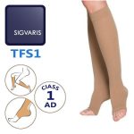 جوراب واریس زیر زانو مدل  کلاسیکال (تاپ فاین سلکت) سیگواریس کلاس فشار 1 - SIGVARIS ESSENTIAL CLASSICAL TFS1 AD - new - کد 1917