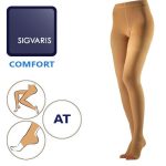 جوراب واریس شلواری کامفورت سیگواریس کلاس فشار دو  ورنا Sigvaris CF2 AT - کد 288