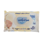 دستمال مرطوب بچه مولفیکس مدل ایزوتونیک 60 برگ