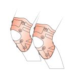زانوبند مگنت دار سیلیکونی OTESSY مدل TK15