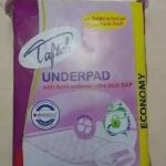 زیرانداز یکبار مصرف بهداشتی بیمار تافته بسته 10 عددی