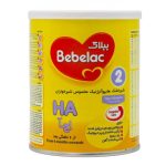 شیر خشک ببلاک اچ آ ۲ هایپوآلرژنیک از ۶ ماهگی به بعد 400 گرمBebelac HA 2 Form 6 Months Onwards Infant Formula, 400g