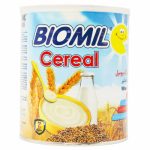 غذای کودک بیومیل سرآل گندم به همراه شیر (مناسب کودکان از 6 ماهگی) 400 گرمFassbel Biomil Cereal Wheat and Milk From 6 months 400 g