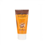 کرم ضد آفتاب فاقد چربی سان سیف مدل SPF 50 مناسب پوست چرب حجم 50 میلی لیتر - بی رنگ