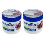 کرم مرطوب کننده و آبرسان آمبرلا حاوی عصاره انگور حجم 250 میلی لیتر مجموعه دو عددی