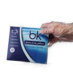 دستکش یکبار مصرف نایلونی جعبه‌ای جانسو (bk)