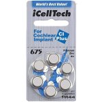 باتری سمعک شماره 675 آیسل تک icell tech
