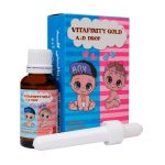 قطره آ + د ویتافینیتی گلد VITAFINITY GOLD شهاب درمان 30ml