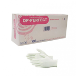 دستکش لاتکس بدون پودر حریر OP-Perfect