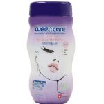دستمال مرطوب پاک کننده آرایش وی کر wee care بسته 70 عددی
