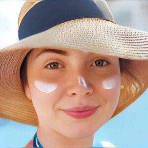 کرم ضد آفتاب پوست حساس ویتالیر SPF50 (بی رنگ)