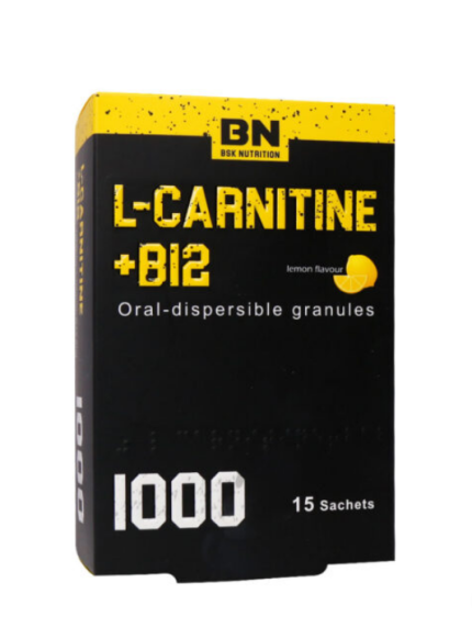 ساشه ال کارنیتین 1000 و ویتامین B12 بنیان سلامت کسری 15 عدد