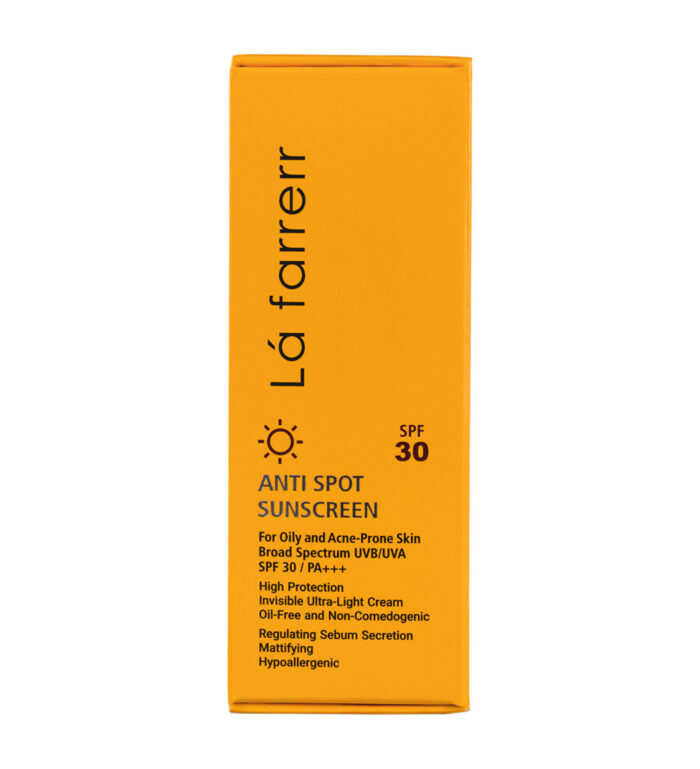 ضدآفتاب ضدلک لافارر پوست چرب SPF30