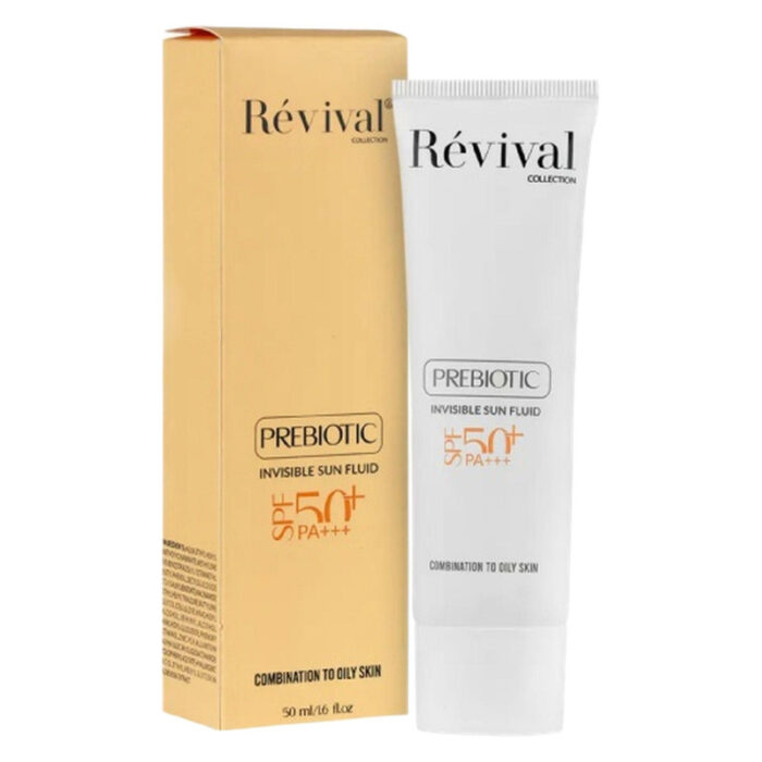 فلوئید ضد آفتاب پریبیوتیک SPF50 رویوال - Image 1