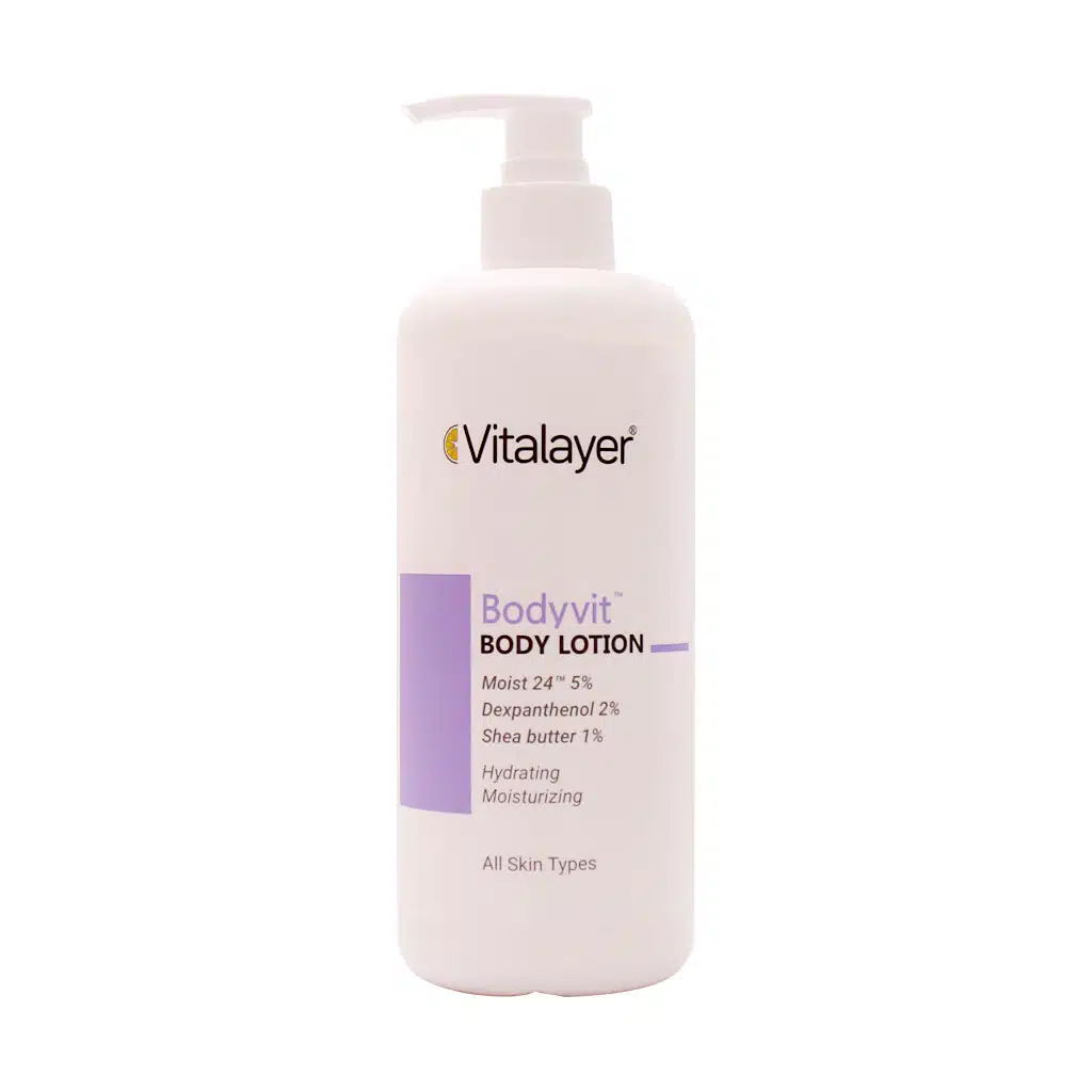 Vitalayer-Bodyvit-Body-Lotion-500-ml.jpg لوسیون بدن بادی ویت ویتالایر 500میلی لیتر - Image 1