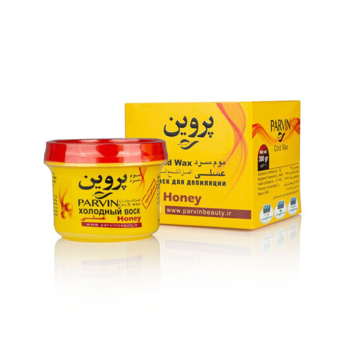 موم سرد عسلی پروین - Image 1