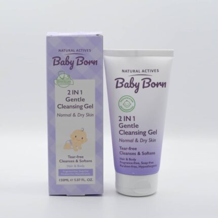 ژل شستشوی سر و بدن کودک 2 در 1 بی بی برن