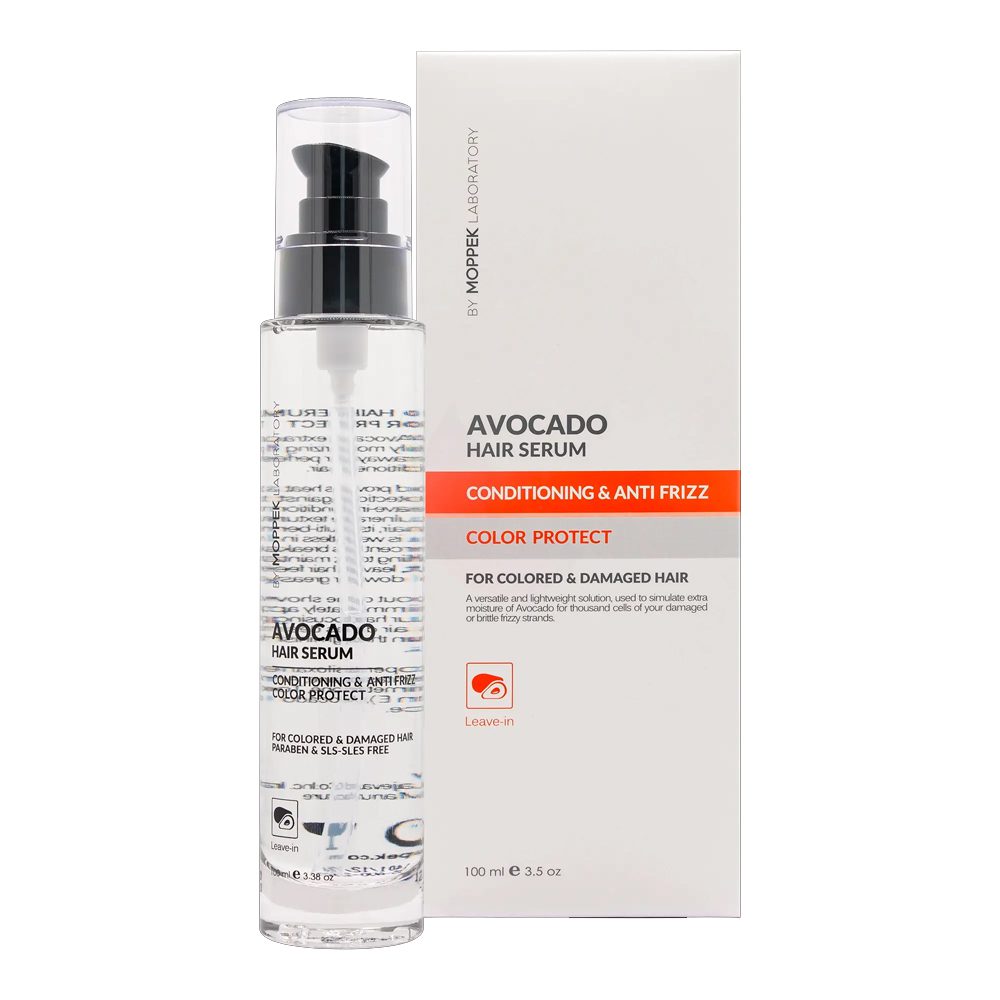 Moppek-Avocado-Hair-Serum-600092 سرم مو سیلیکونی آووکادو موپک 100 میل - Image 1