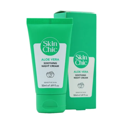 کرم شب آلوئه ورا اسکین شیک پوست حساس
