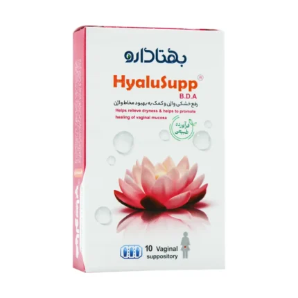 شیاف هیالوساپ بی دی آ بهتا دارو 10 عدد