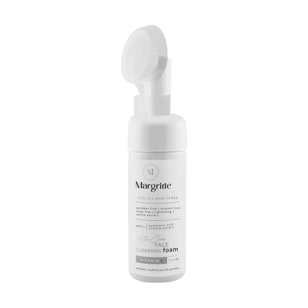 Margritte-Face-Cleansing-Lightening-Foam-150.jpg فوم شستشوی روشن کننده صورت مارگریت 150 میل - Image 1