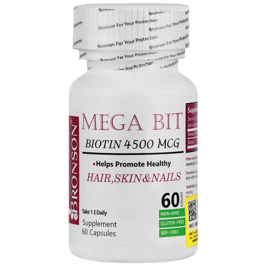 14124531125202511811 کپسول مگابیت بیوتین 4500 میکروگرم - Image 1