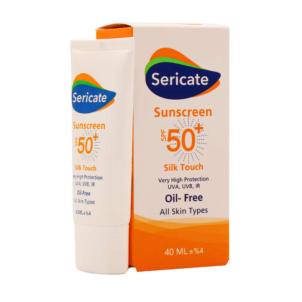 کرم ضد آفتاب سیلک تاچ SPF50 سری کیت 40 میل کرم ضد آفتاب سیلک تاچ SPF50 سری کیت 40 میل