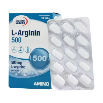 قرص ال آرژنین 500 میلی گرم یوروویتال 60 عدد